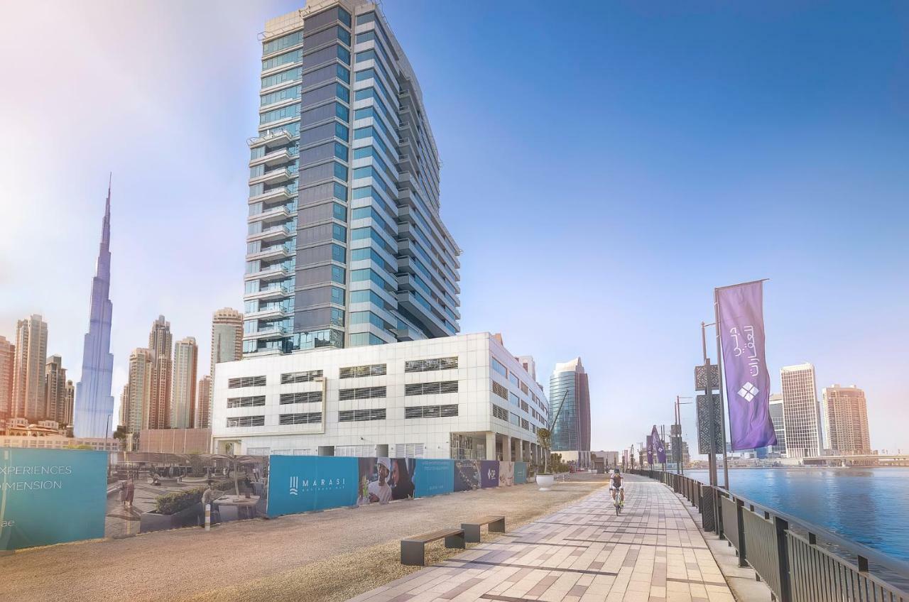 Waterfront Downtown- Damac Maison Canal View Дубай Экстерьер фото